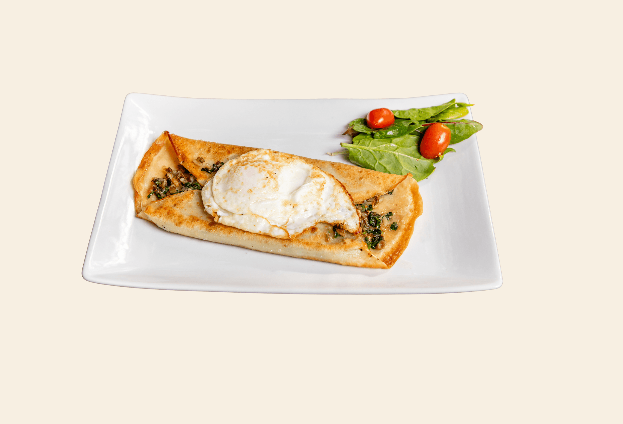 Morning Veggie Crepe